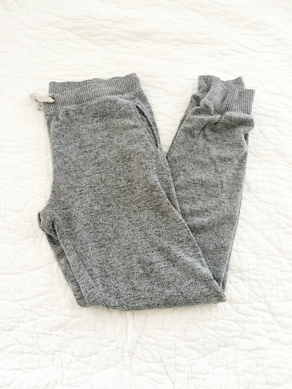 Theo & Spence women's medium Gray Knit Joggers